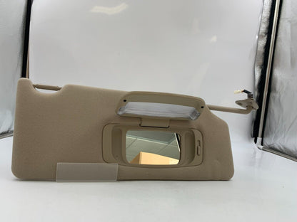 2005-2012 Toyota Avalon Passenger Visor Sunvisor Tan Illuminated OEM F01B51053