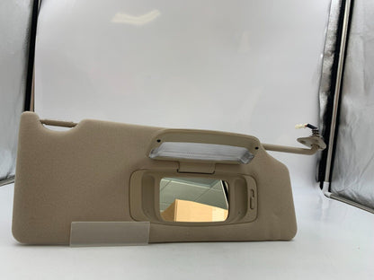 2005-2012 Toyota Avalon Passenger Visor Sunvisor Tan Illuminated OEM F01B51053