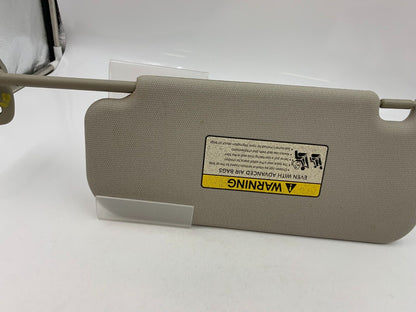 2012-2017 Kia Rio Passenger Sun Visor Sunvisor Beige OEM F01B51057