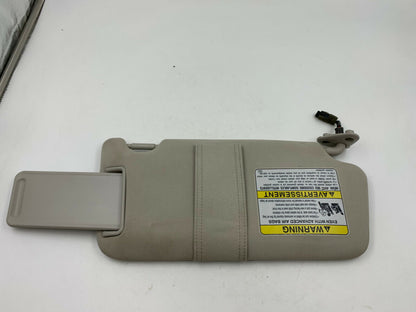 2010-2014 Subaru Legacy Driver Sun Visor Sunvisor Gray Illuminated OEM B40006