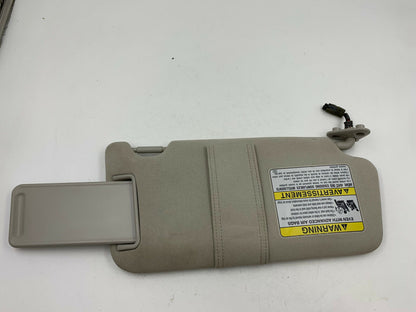 2010-2014 Subaru Legacy Driver Sun Visor Sunvisor Gray Illuminated OEM B40006