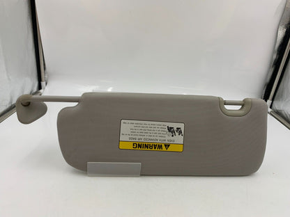 2013-2018 Hyundai Santa FE Passenger Sun Visor Sunvisor Gray OEM D03B12057