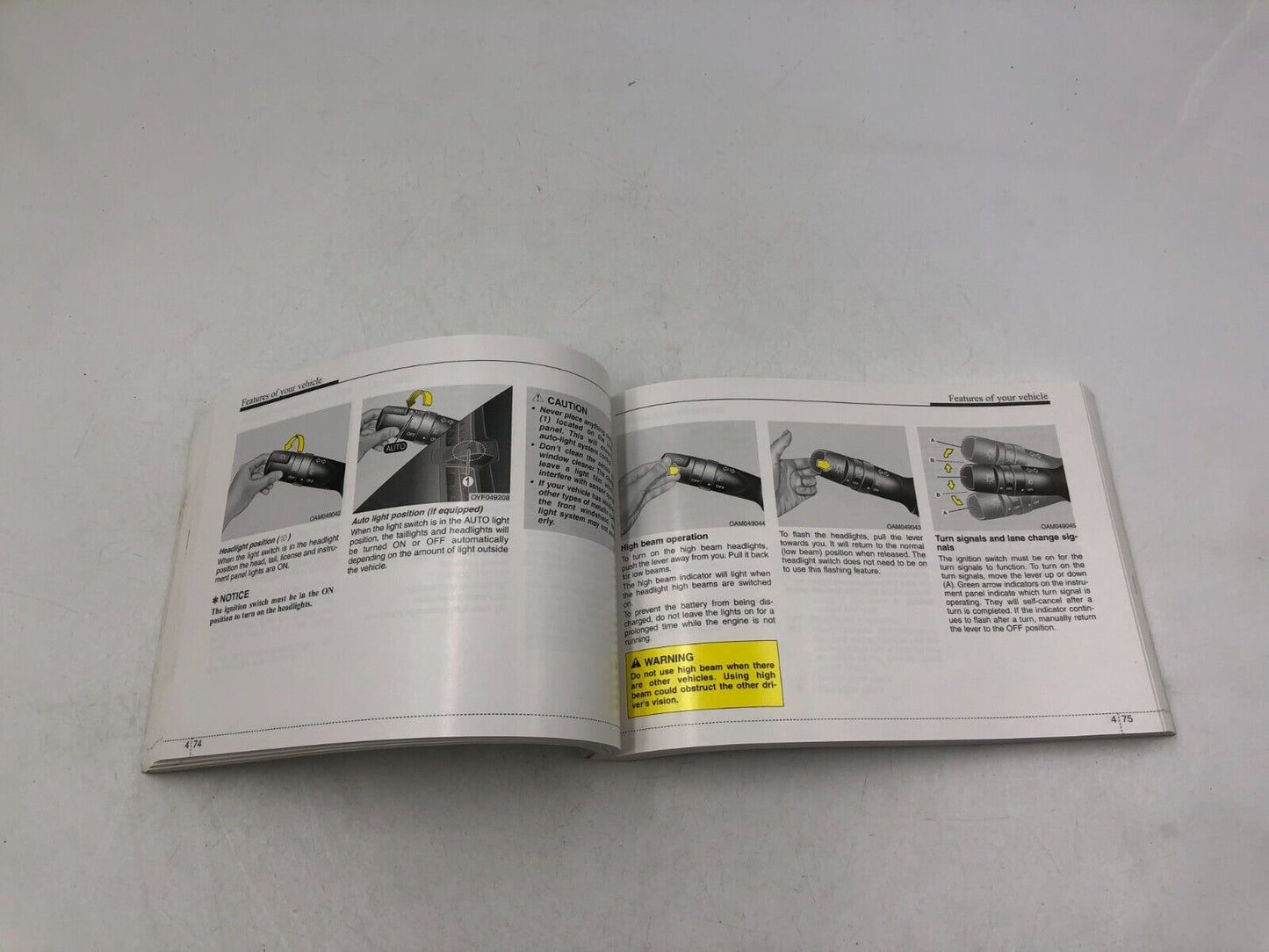 2013 Hyundai Sonata Owners Manual Handbook OEM C04B11012