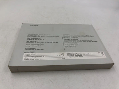 2013 Hyundai Sonata Owners Manual Handbook OEM C04B11012