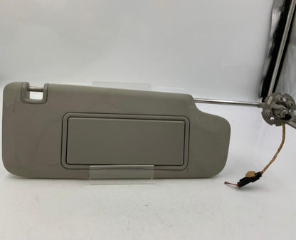 2013 Cadillac ATS Passenger Sun Visor Sunvisor Gray Illuminated OEM C01B04056