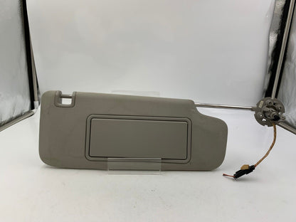 2013 Cadillac ATS Passenger Sun Visor Sunvisor Gray Illuminated OEM C01B04056