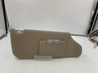 2004-2007 Jeep Liberty Passenger Sun Visor Sunvisor Gray Illuminated D02B02052