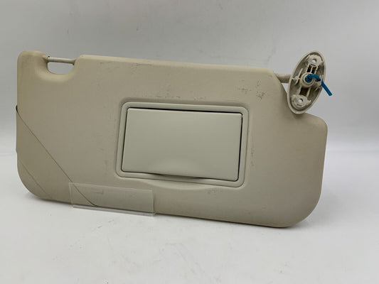 2012-2013 Ford Focus Passenger Sun Visor Sunvisor Ivory OEM A01B51032