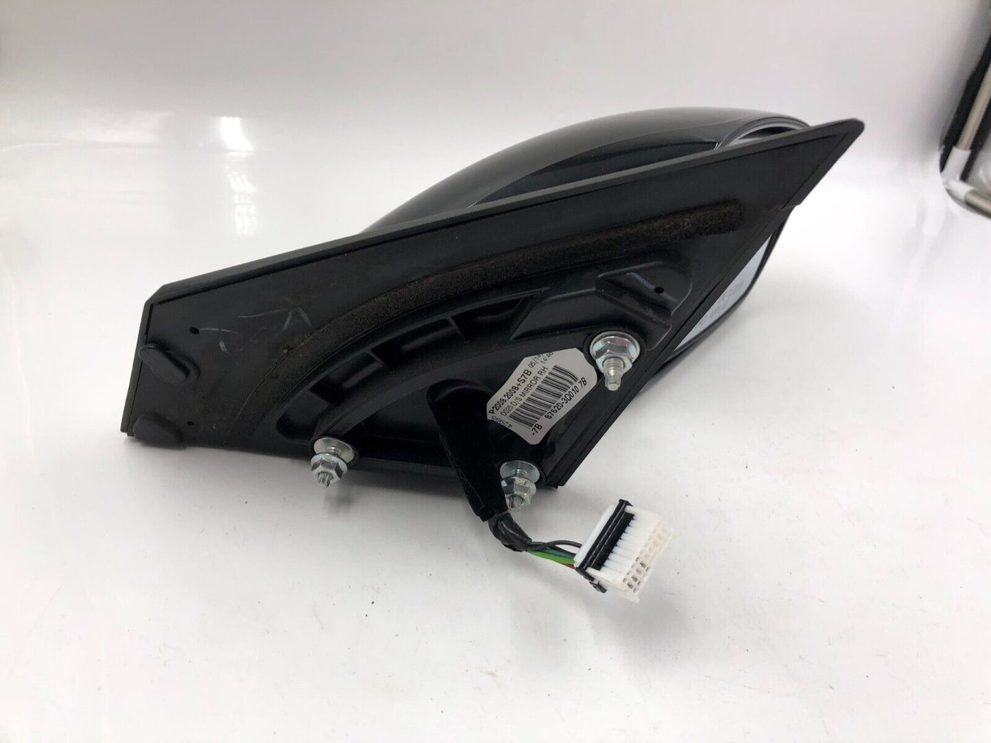 2011-2014 Hyundai Sonata Passenger Side Power Door Mirror Black OEM E04B35081