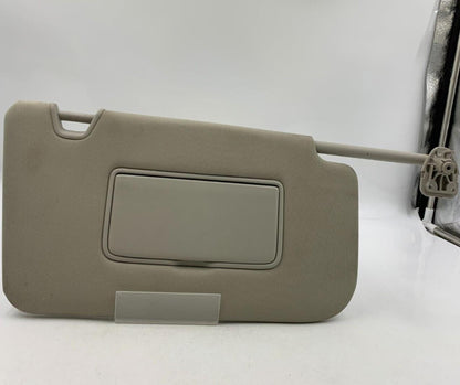 2017 Nissan Rogue Passenger Sun Visor Sunvisor Gray Illuminated OEM C01B10069