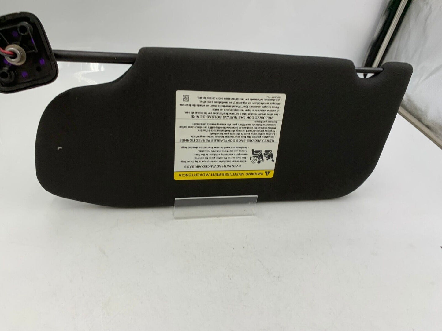 2013-2019 Ford Taurus Passenger Sun Visor Sunvisor Black Illuminated C01B04060