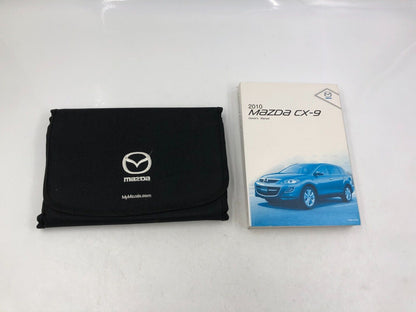 2010 Mazda CX-9 CX9 Owners Manual Handbook with Case OEM B03B31025