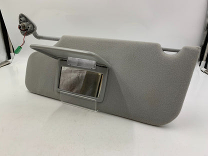 2005-2007 Ford Freestyle Driver Sunvisor Gray Illuminated OEM B01B38023