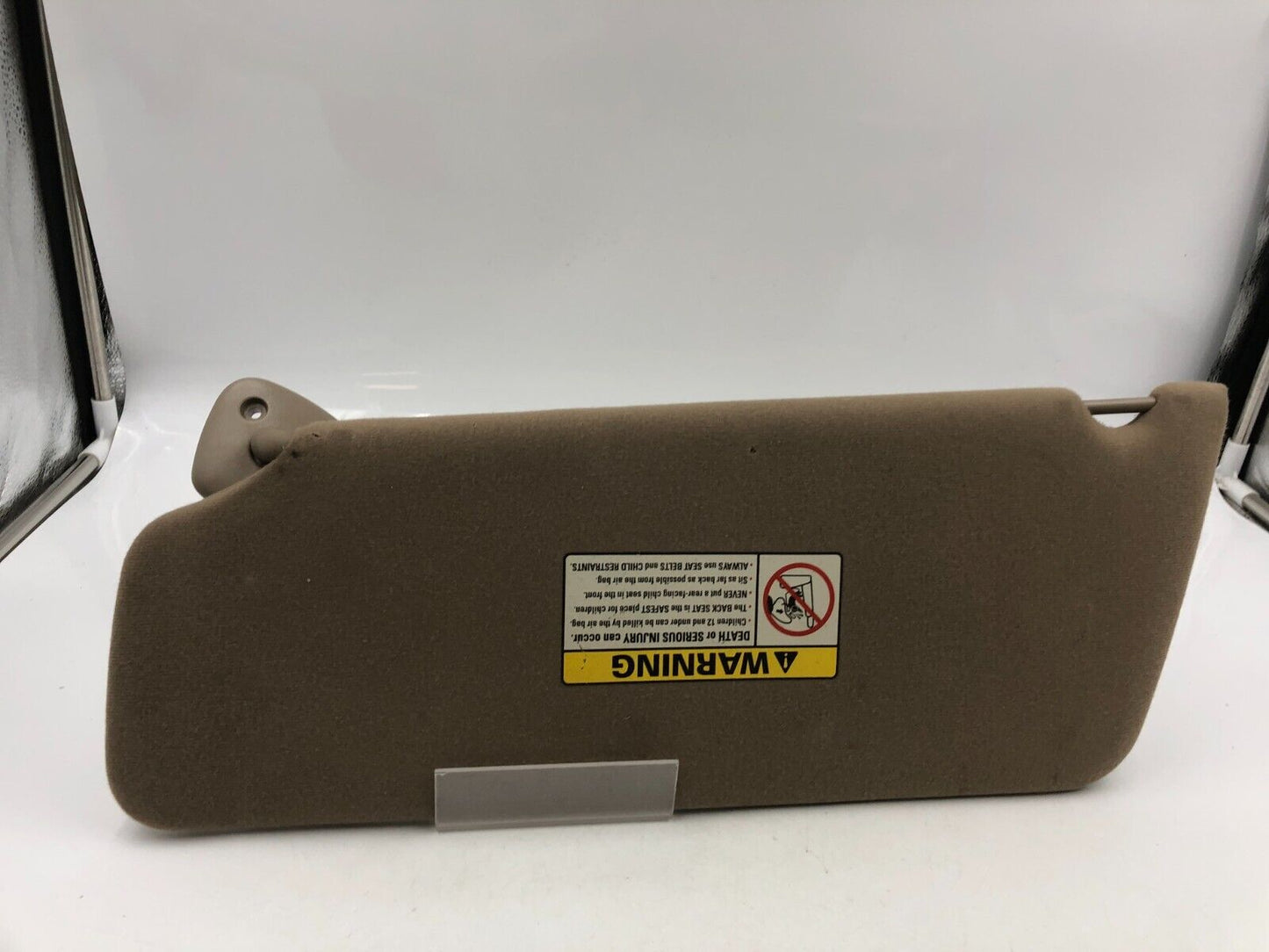 2004-2008 Ford F150 Passenger Sun Visor Sunvisor Brown OEM D03B28062