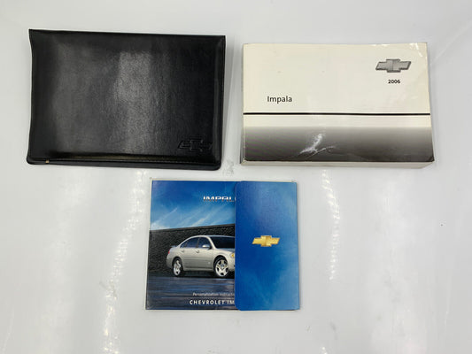 2006 Chevy Impala Owners Manual Handbook with Case OEM G03B20021