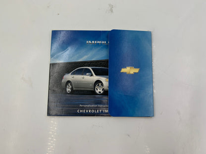 2006 Chevy Impala Owners Manual Handbook with Case OEM G03B20021