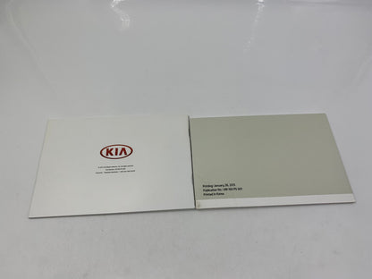 2016 Kia Forte Owners Manual Handbook Set OEM D03B26023