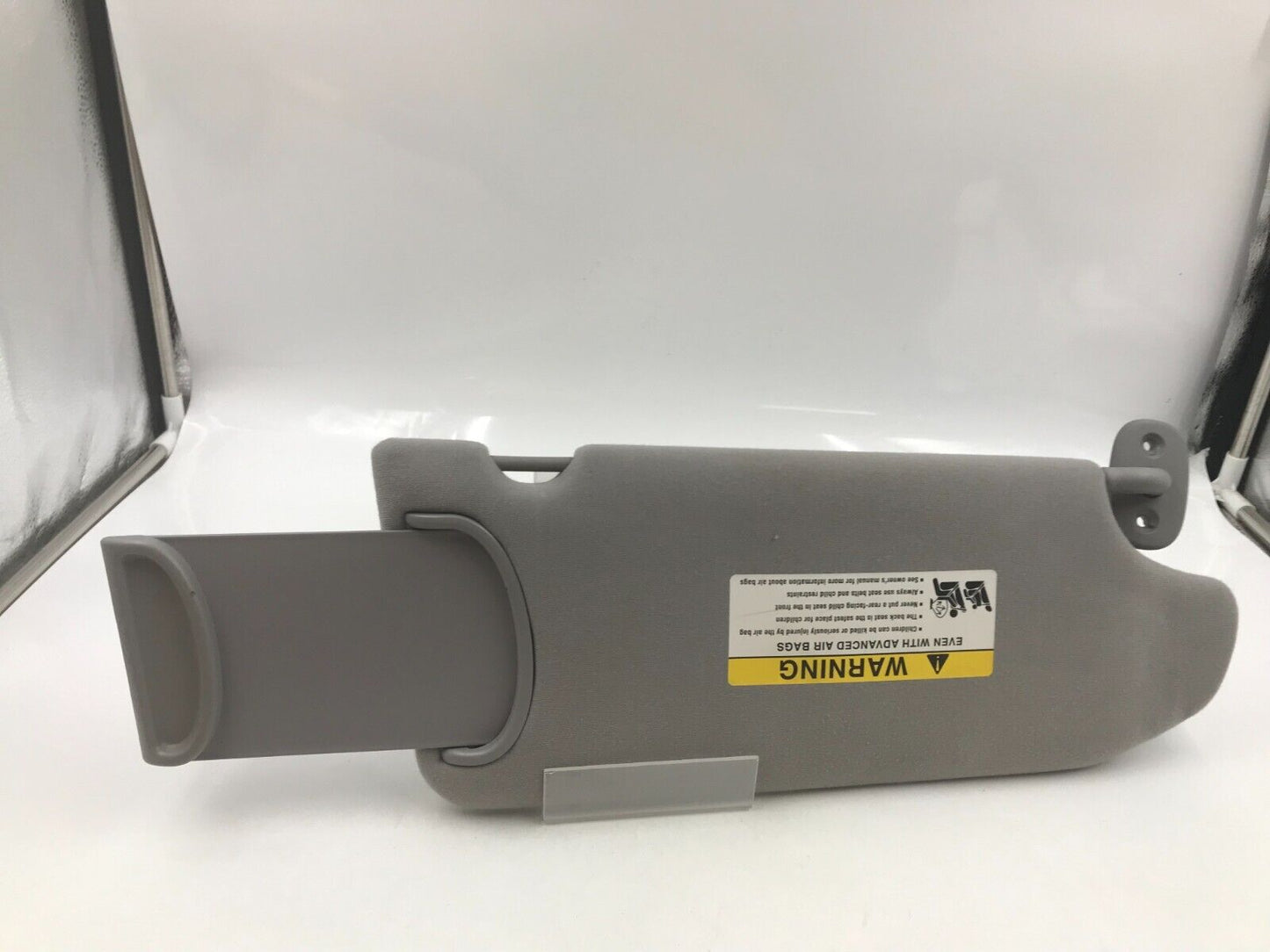 2010-2012 Mitsubishi Galant Driver Sun Visor Sunvisor Gray OEM H01B45064