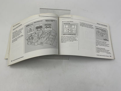 2003 Acura MDX Owners Manual Handbook OEM D01B17050