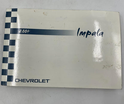 2004 Chevrolet Impala Owners Manual Handbook OEM D01B17056