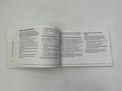 2004 Chevrolet Impala Owners Manual Handbook OEM D01B17056