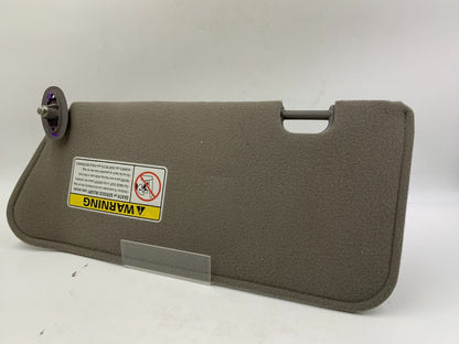 2001-2002 Ford Escape Passenger Sun Visor Sunvisor Gray OEM B04B39025