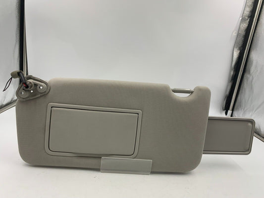 2010-2014 Subaru Legacy Driver Sun Visor Sunvisor Gray Illuminated OEM H01B55043