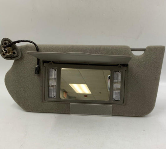 2000-2005 Chevrolet Impala Driver Sun Visor Sunvisor Gray Illuminated G04B25031