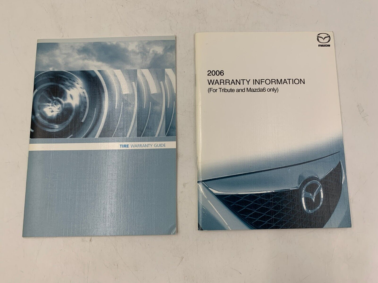 2006 Mazda 6 Owners Manual Handbook Set with Case OEM A01B52029