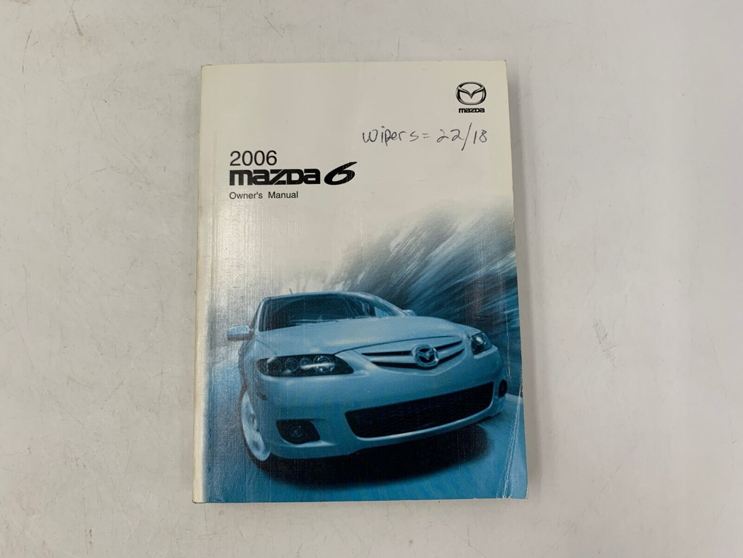 2006 Mazda 6 Owners Manual Handbook Set with Case OEM A01B52029