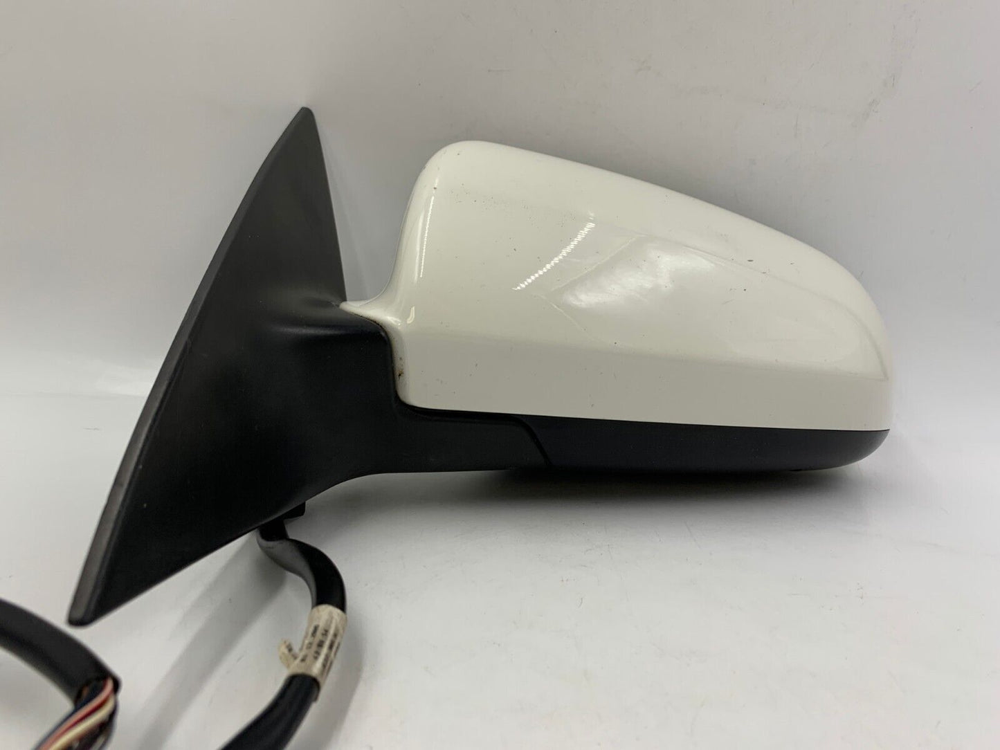 2005-2008 Audi A6 Driver Side View Power Door Mirror White OEM A02B22030