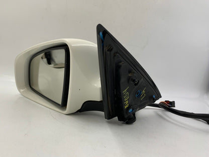 2005-2008 Audi A6 Driver Side View Power Door Mirror White OEM A02B22030