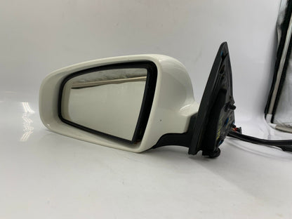 2005-2008 Audi A6 Driver Side View Power Door Mirror White OEM A02B22030