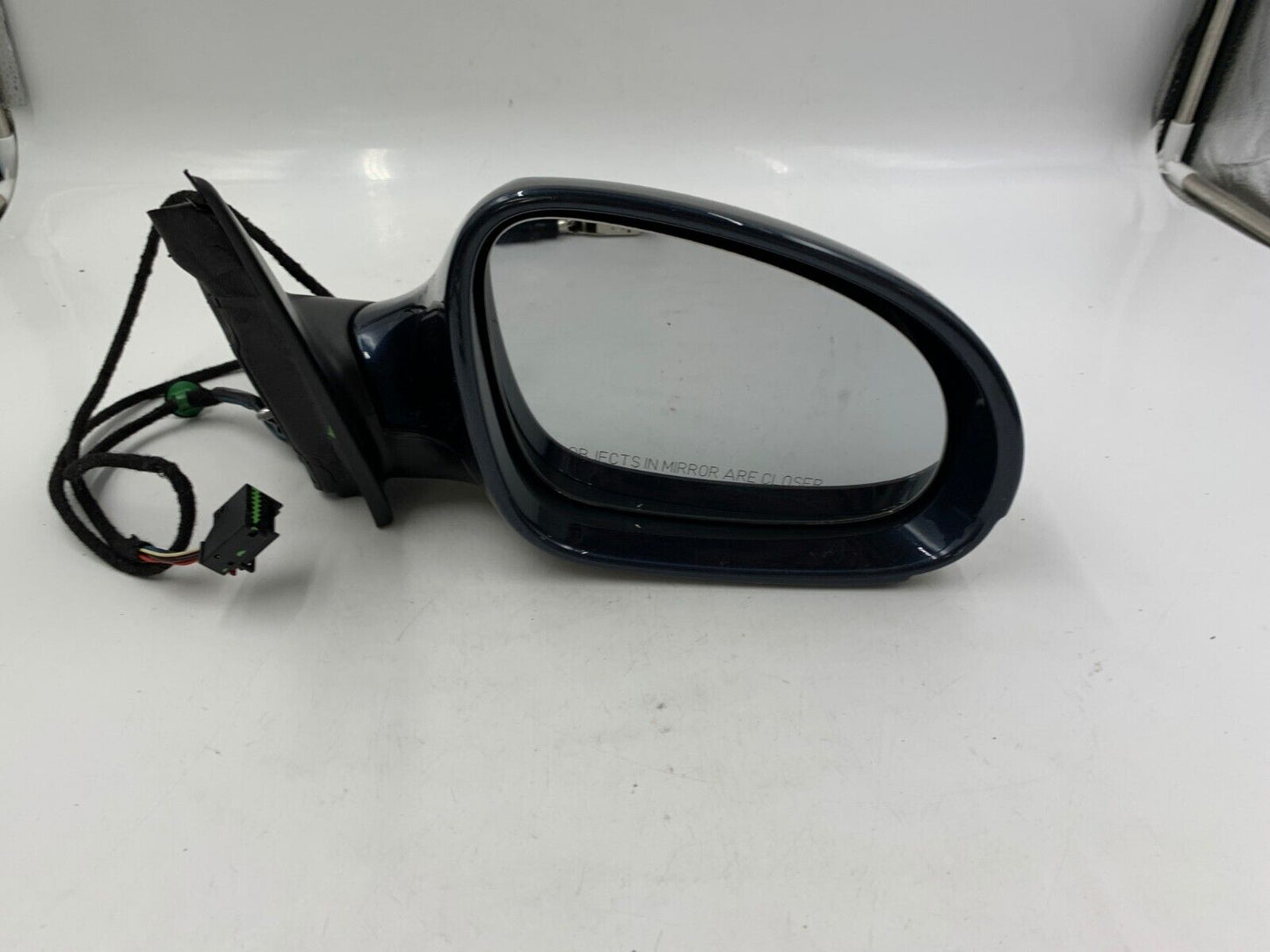 2006-2010 Volkswagen Passat Passenger Side View Power Door Mirror Blue C01B54048