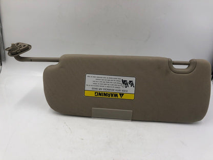 2013-2018 Hyundai Santa Fe Passenger Visor Sunvisor Beige Illuminated A02B32040