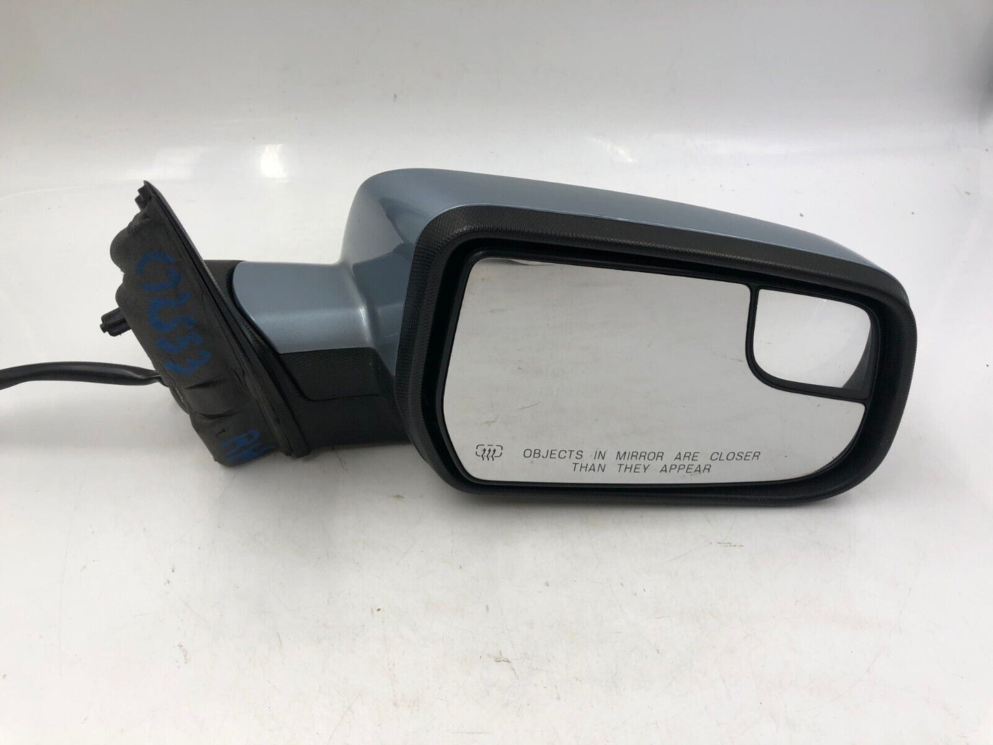 2011-2014 Chevrolet Equinox Passenger View Power Door Mirror Blue Gray A04B45029