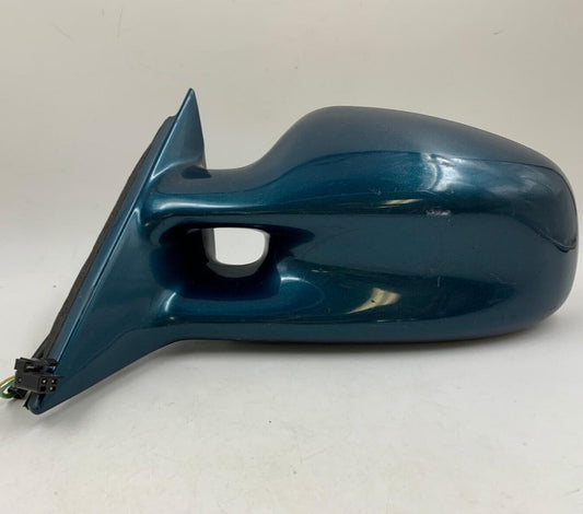 1999-2003 Pontiac Grand AM Driver View Power Door Mirror Blue OEM A03B51030