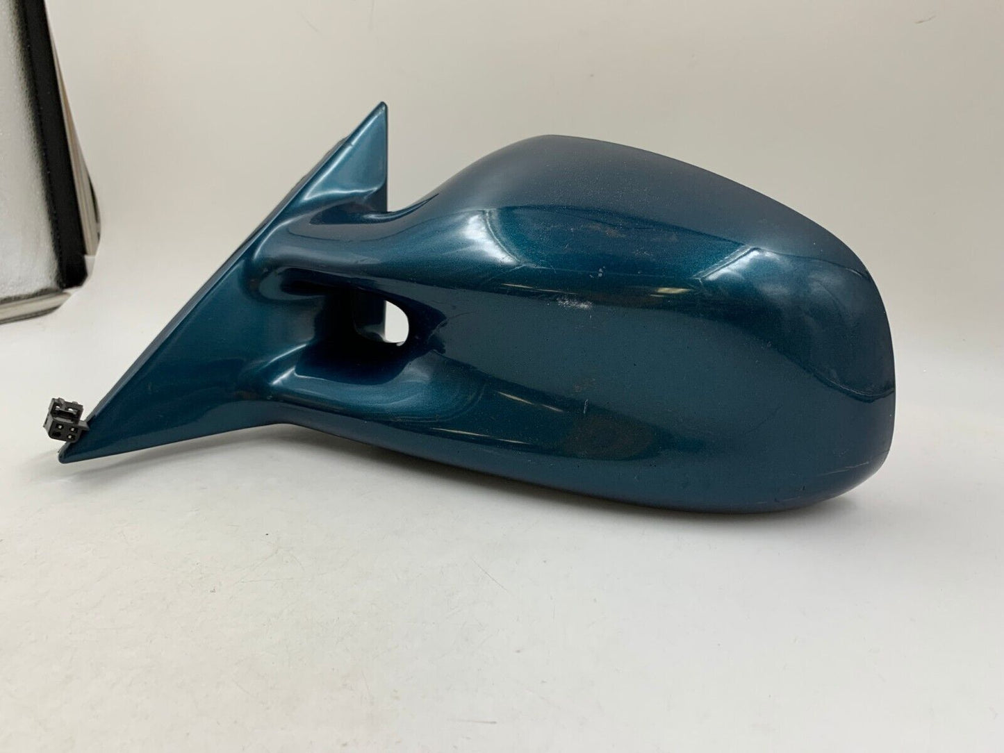 1999-2003 Pontiac Grand AM Driver View Power Door Mirror Blue OEM A03B51030