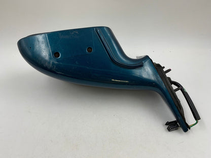 1999-2003 Pontiac Grand AM Driver View Power Door Mirror Blue OEM A03B51030