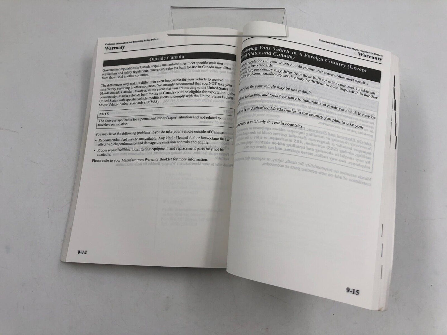 2007 Mazda 3 Owners Manual Handbook OEM D03B33029