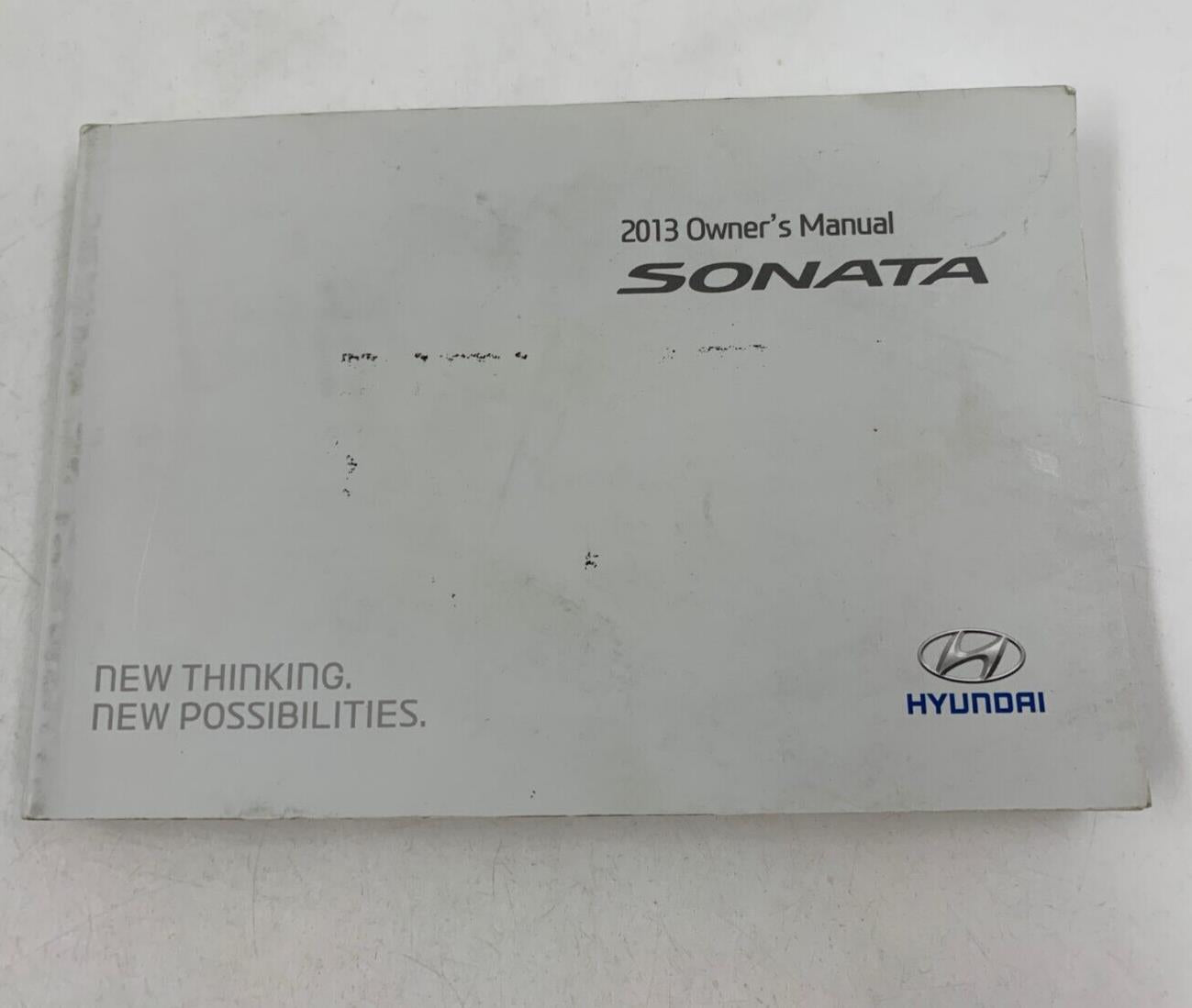 2013 Hyundai Sonata Owners Manual Handbook OEM A04B48038