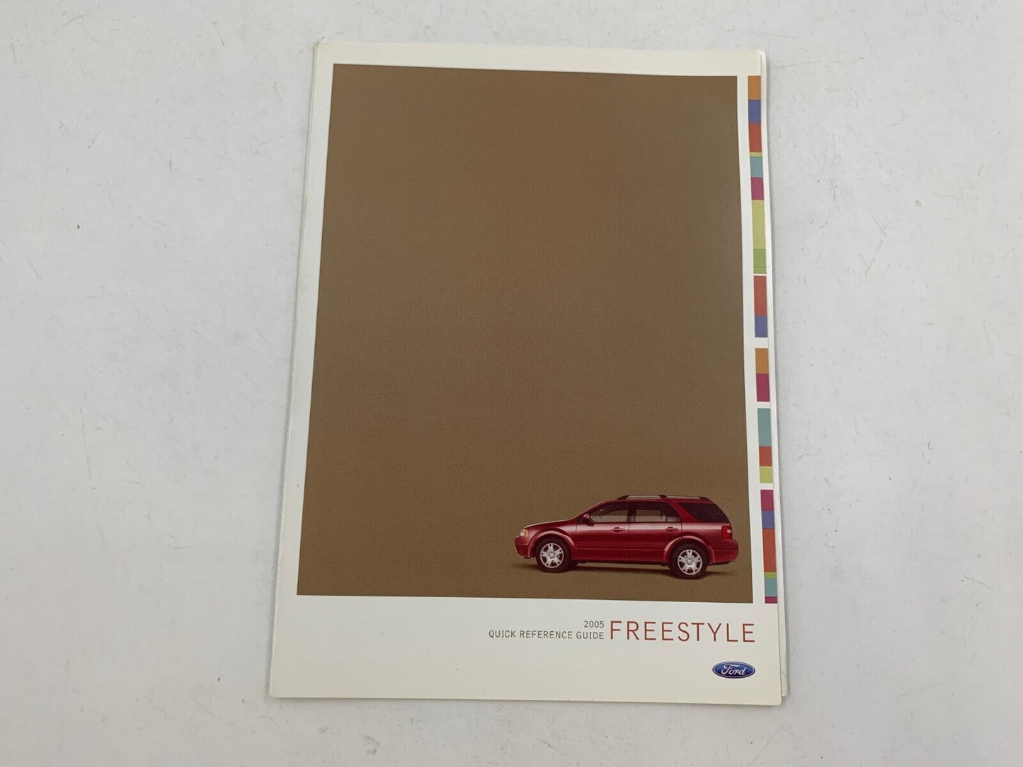 2005 Ford Freestyle Owners Manual Handbook Set with Case OEM A04B50039