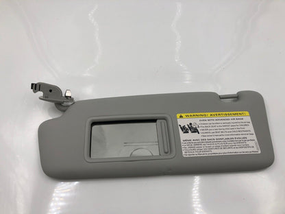 2013-2016 Audi A4 Driver Sun Visor Sunvisor Gray Illuminated OEM B36006