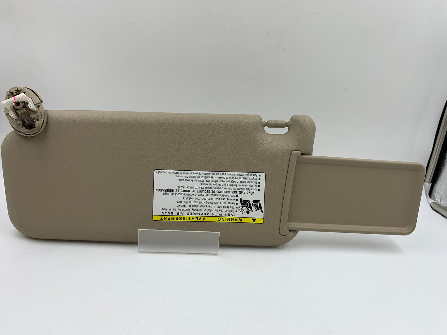 2006-2009 Toyota Rav 4 Passenger Sun Visor Sunvisor Gray Illuminated G03B51002