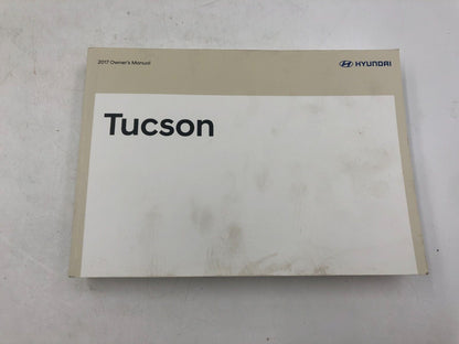 2017 Hyundai Tucson Owners Manual Handbook Set with Case OEM A02B21033