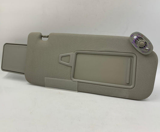 2010-2013 Kia Forte Passenger Sun Visor Sunvisor Gray OEM A02B38030