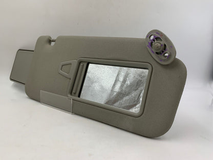 2010-2013 Kia Forte Passenger Sun Visor Sunvisor Gray OEM A02B38030