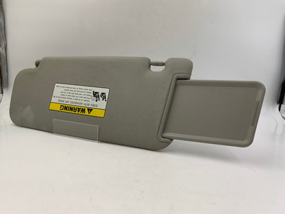 2010-2013 Kia Forte Passenger Sun Visor Sunvisor Gray OEM A02B38030