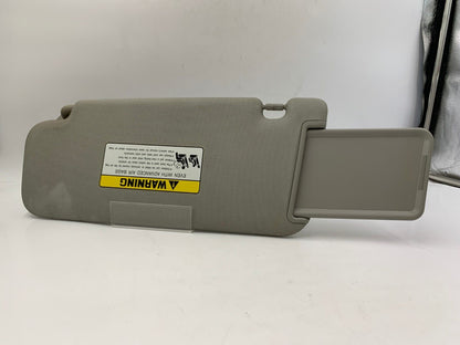 2010-2013 Kia Forte Passenger Sun Visor Sunvisor Gray OEM A02B38030