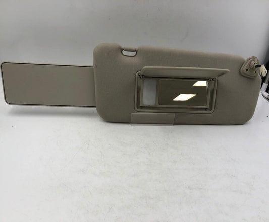 2009-2014 Nissan Murano Passenger Sun Visor Sunvisor Gray Illuminated B02B14048